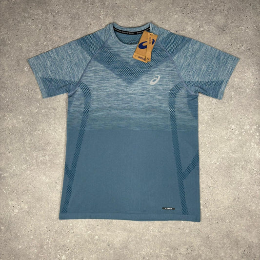 ASICS SEAMLESS T-SHIRT - LIGHT BLUE