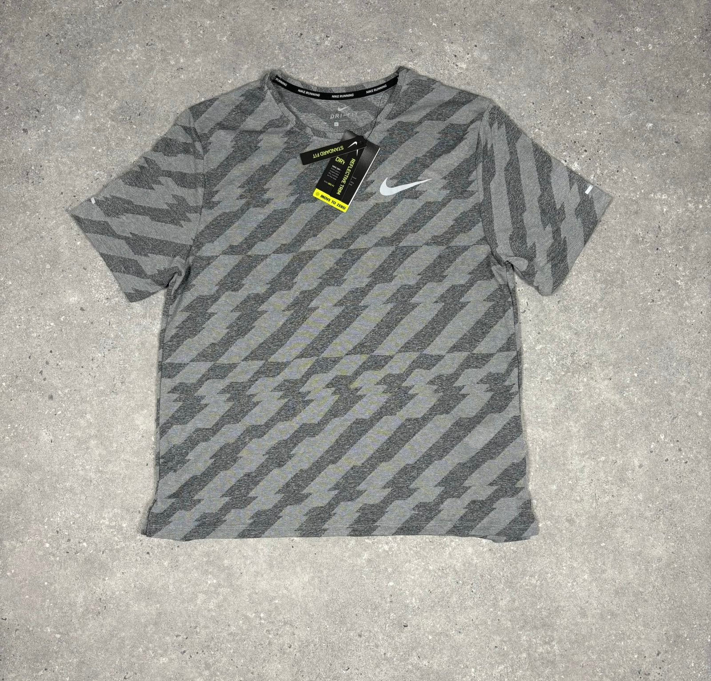 NIKE  FLASH T-SHIRT - GREY